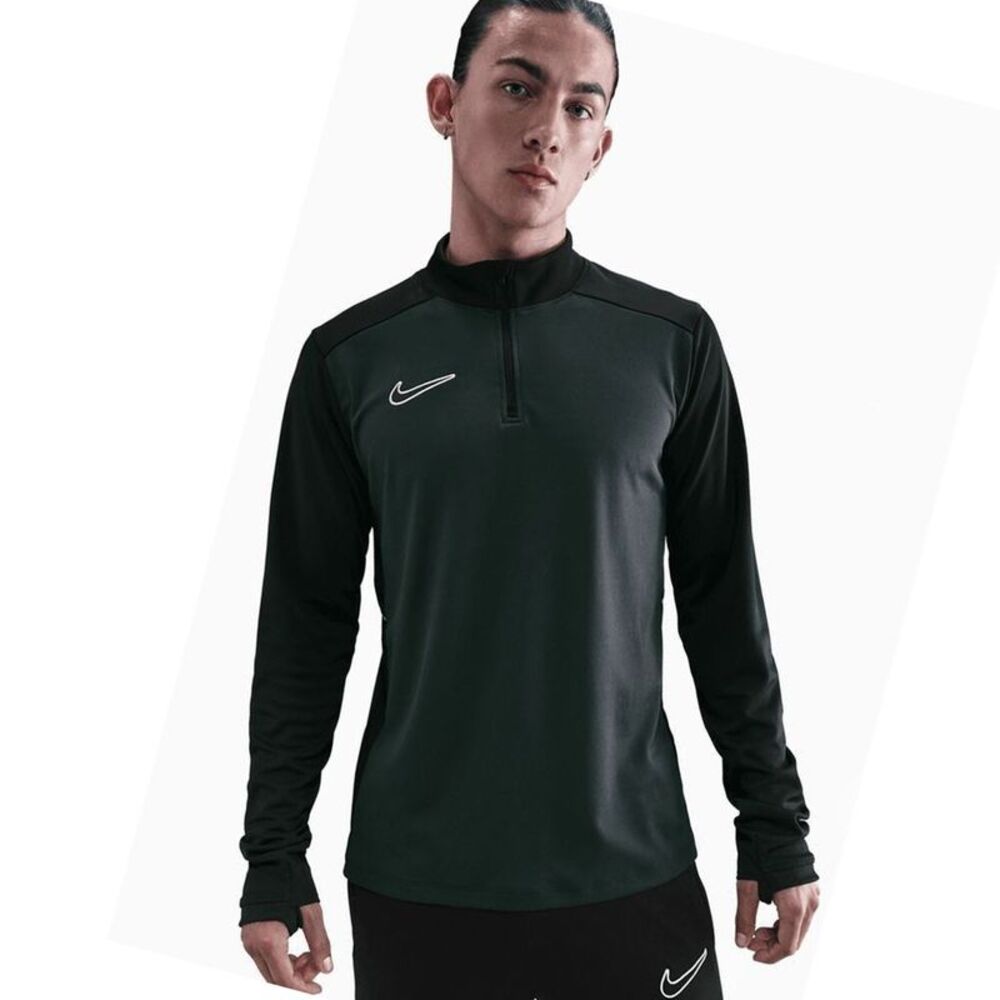 Nike Mens Academy Drill Top / Black/Lime